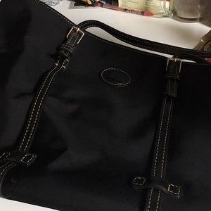 Dooney and Bourke Nylon Black tote